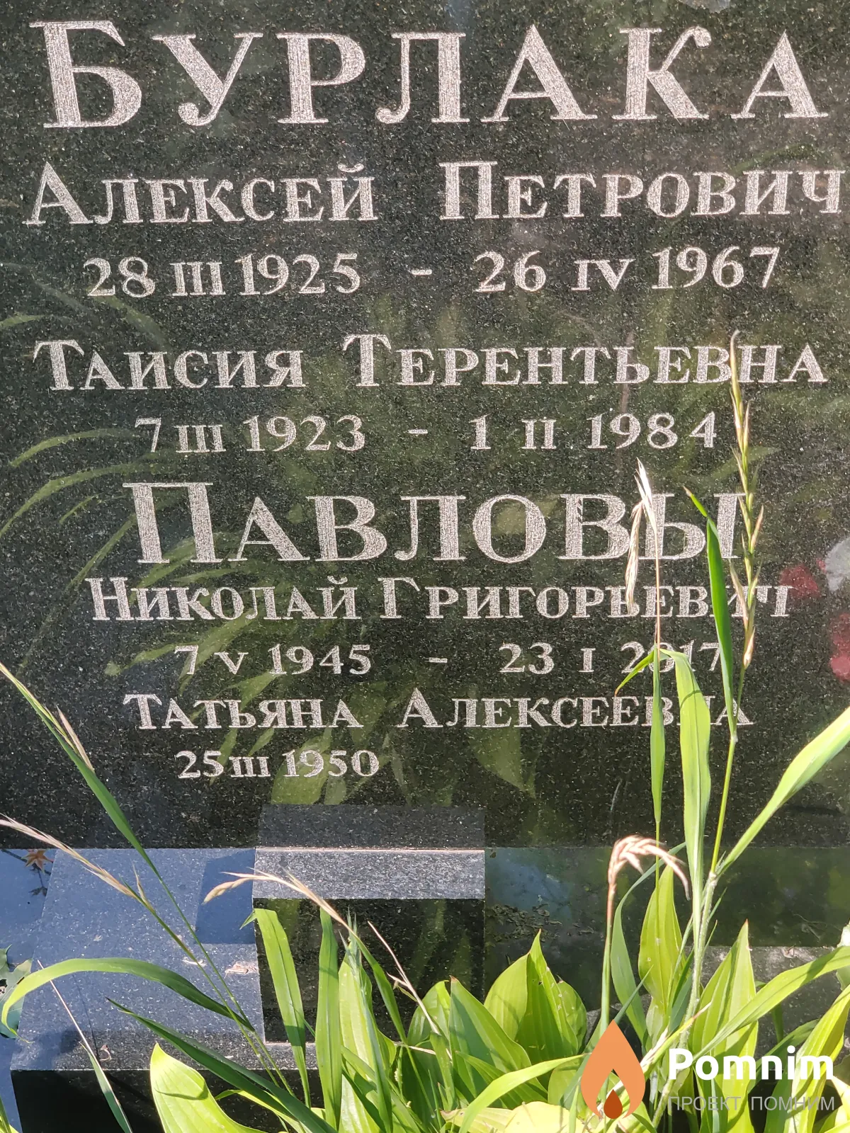 Бурлака Таисия Терентьевна