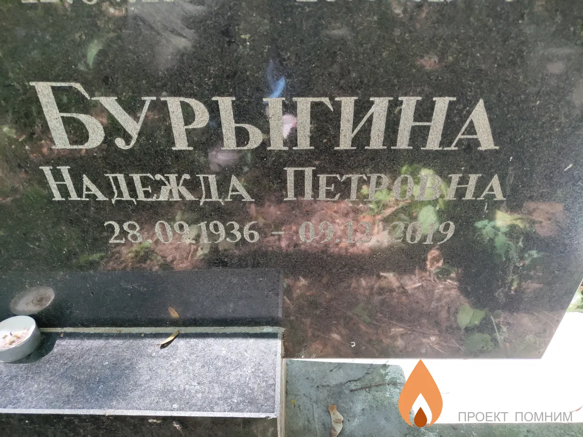 Бурыгина Надежда Петровна