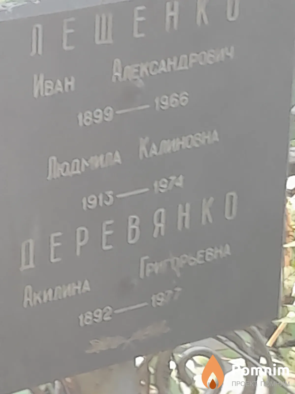 Лещенко Людмила Калиновна