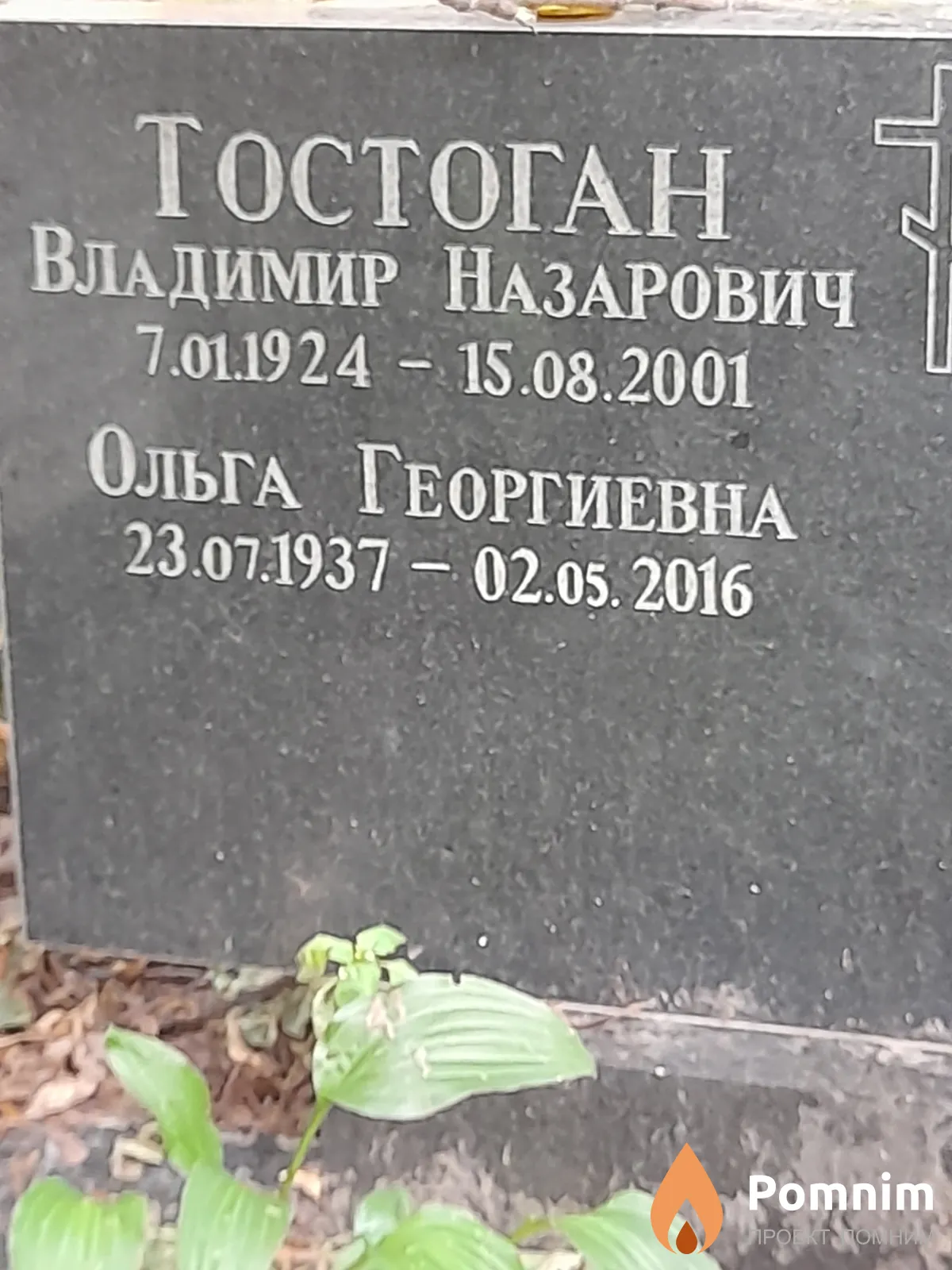 Тостоган Владимир Назарович