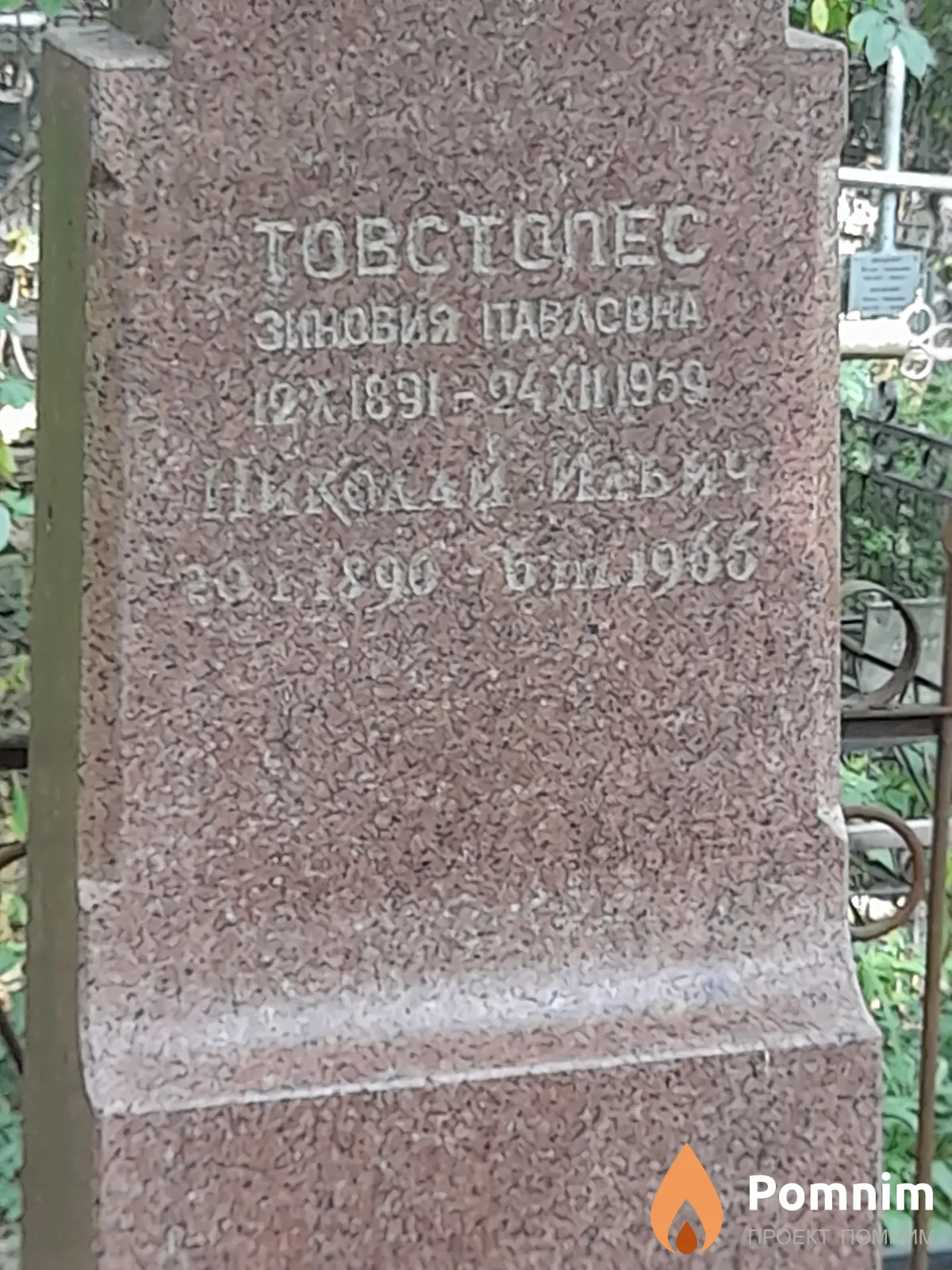 Товстолес Николай Ильич