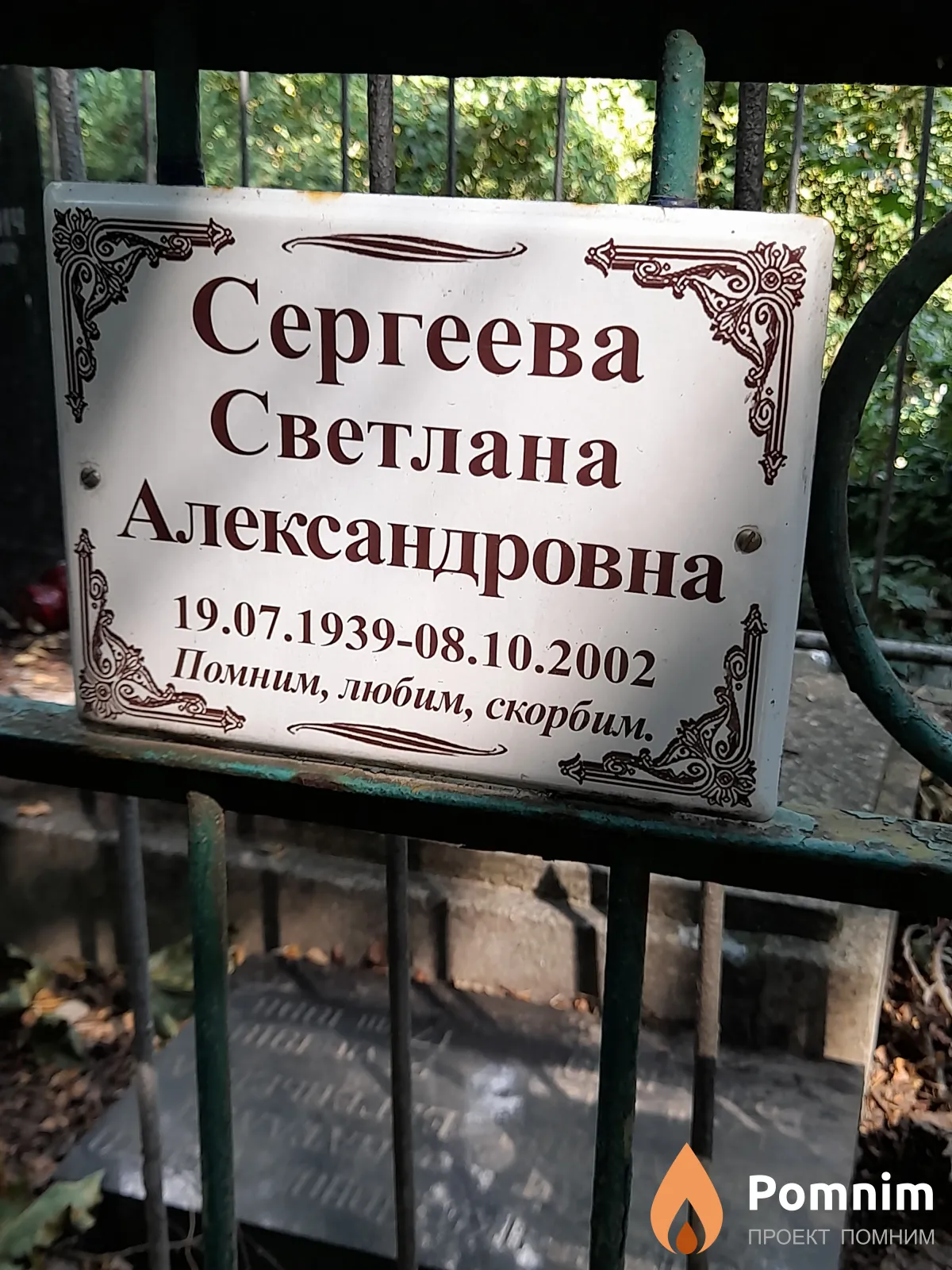 Сергеева Светлана Александровна