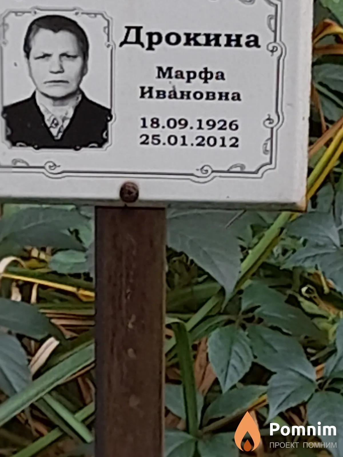 Дрокина Марфа Ивановна