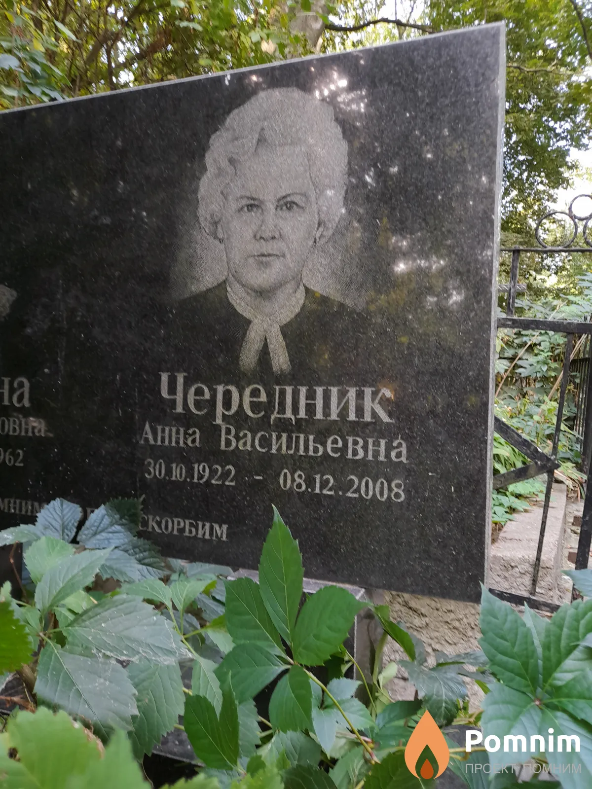 Чередник Анна Васильевна