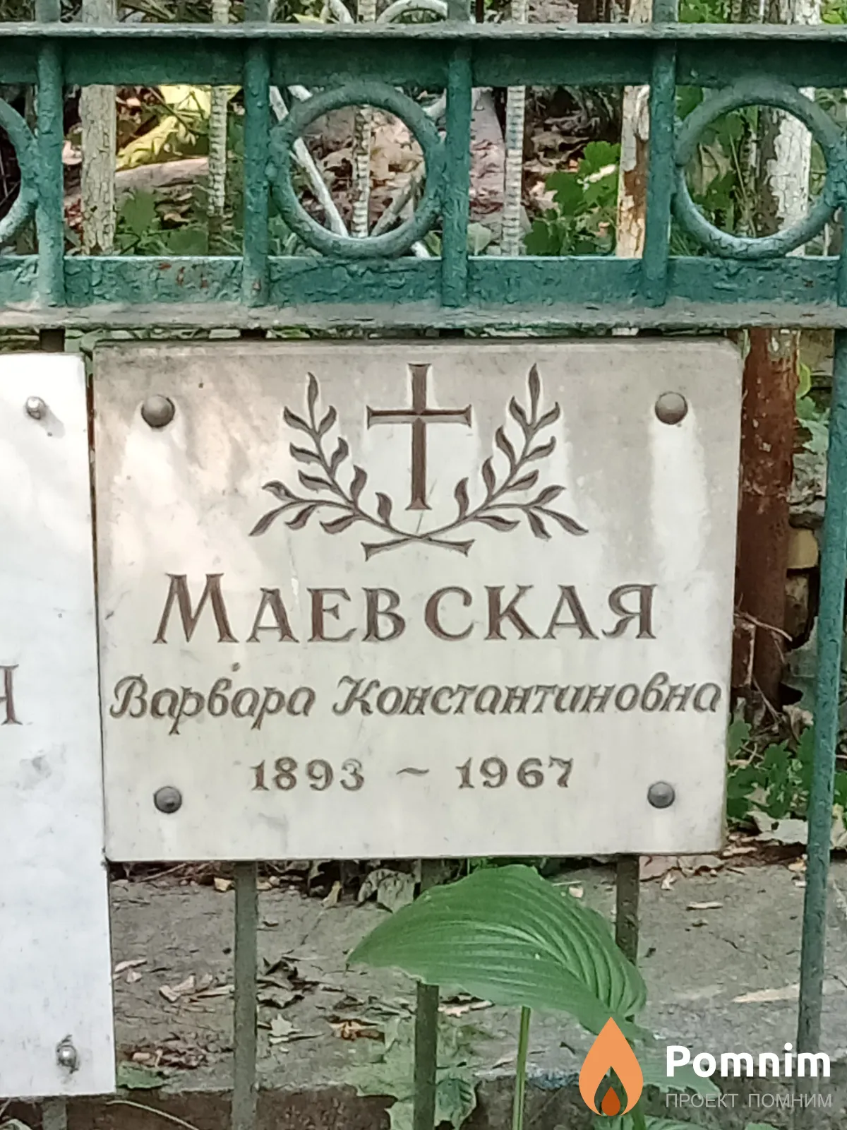 Маевская Варвара Константиновна