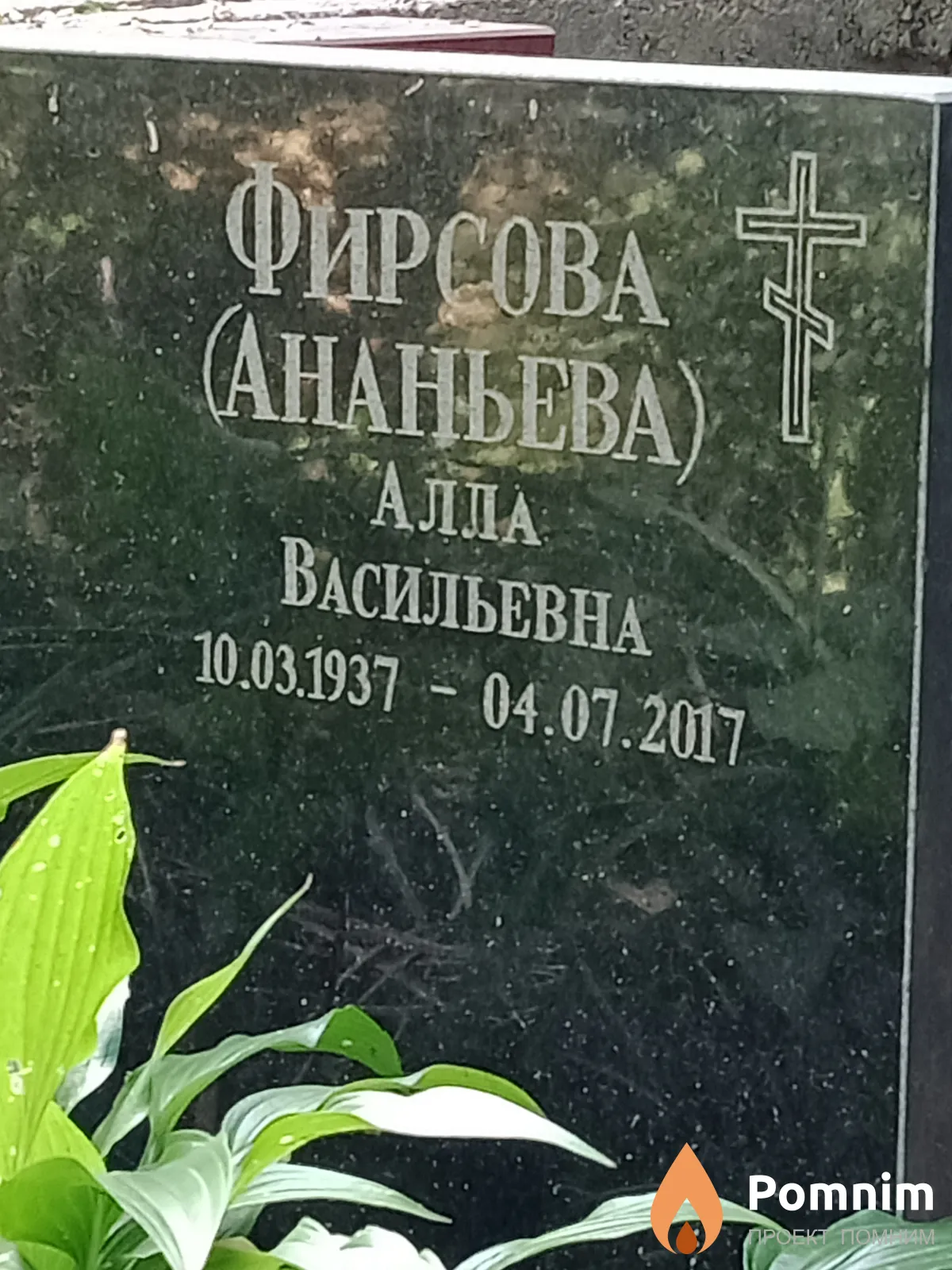 Фирсова (Ананьева) Алла Васильевна