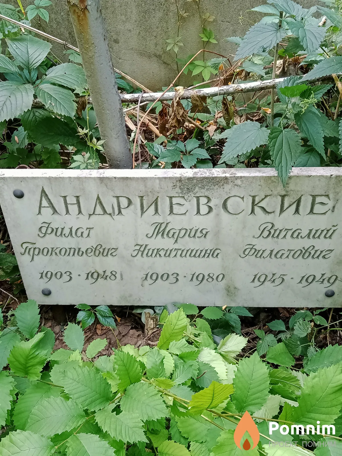 Андриевская Maрия Никитишна