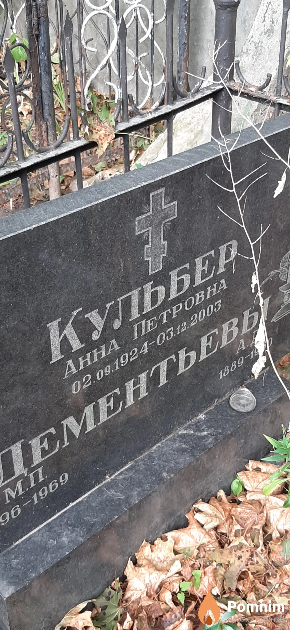 Кульбер Анна Петровна