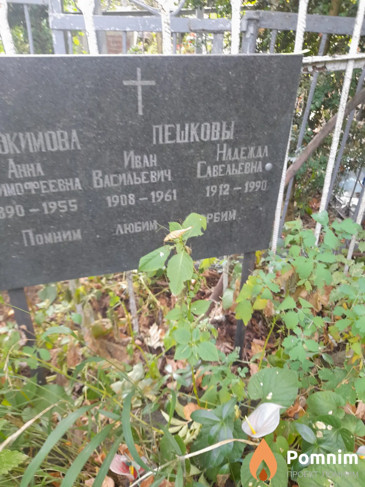 Пешков Иван Васильевич