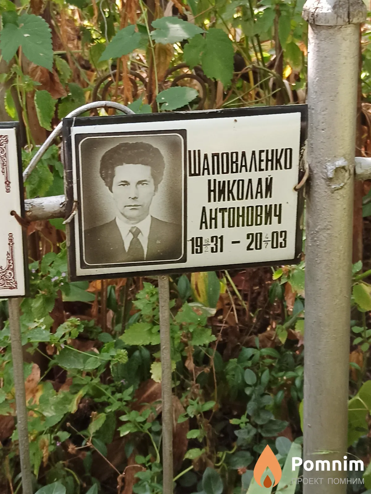 Шаповаленко Николай Антонович
