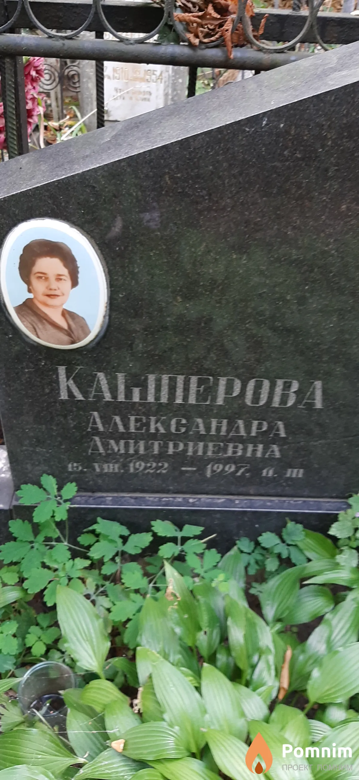 Kaшперова Александра Дмитриевна