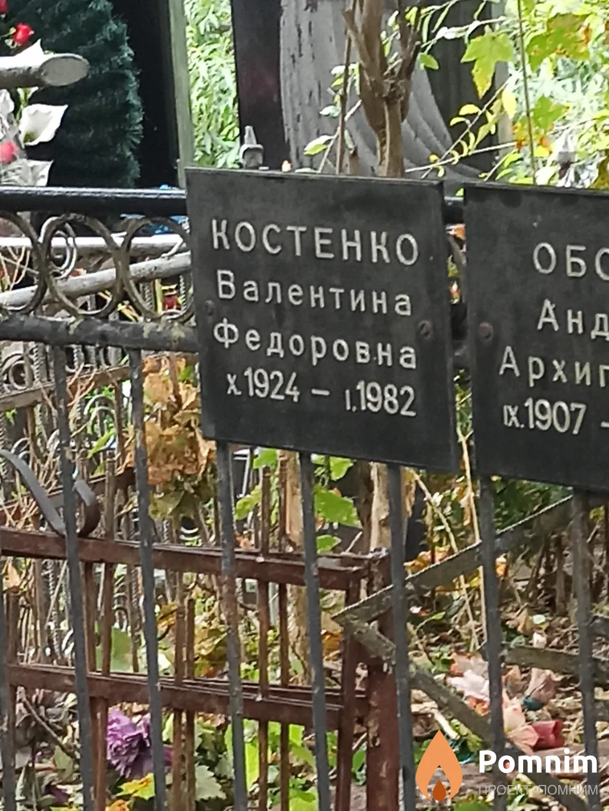 Костенко Валентина Федоровна