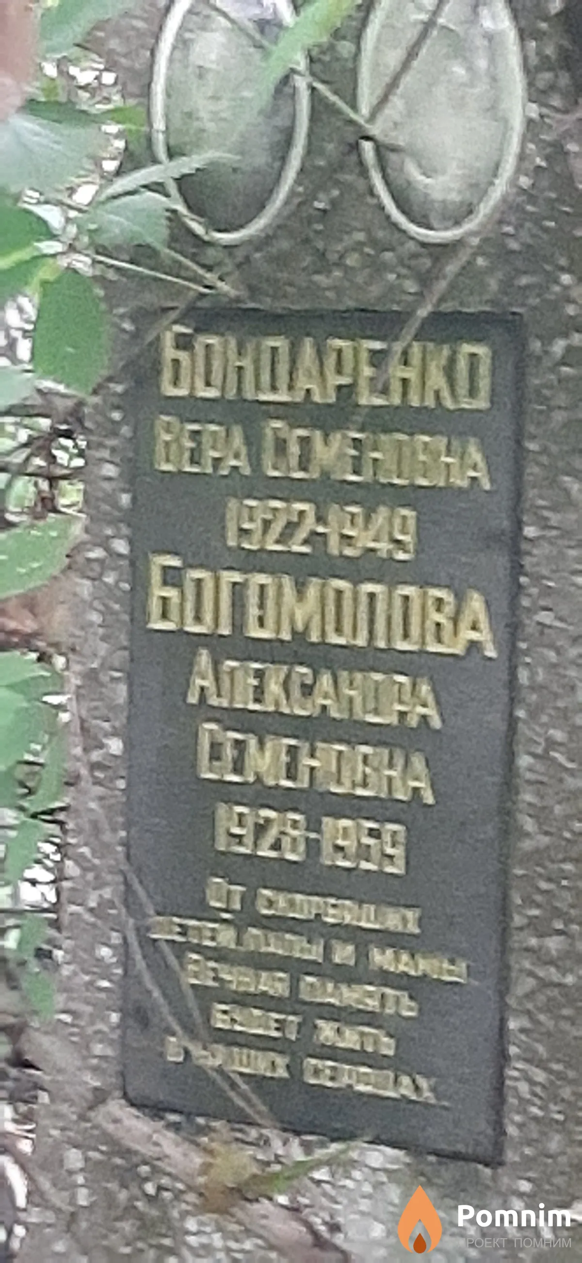 Богомолова Анна Семеновна
