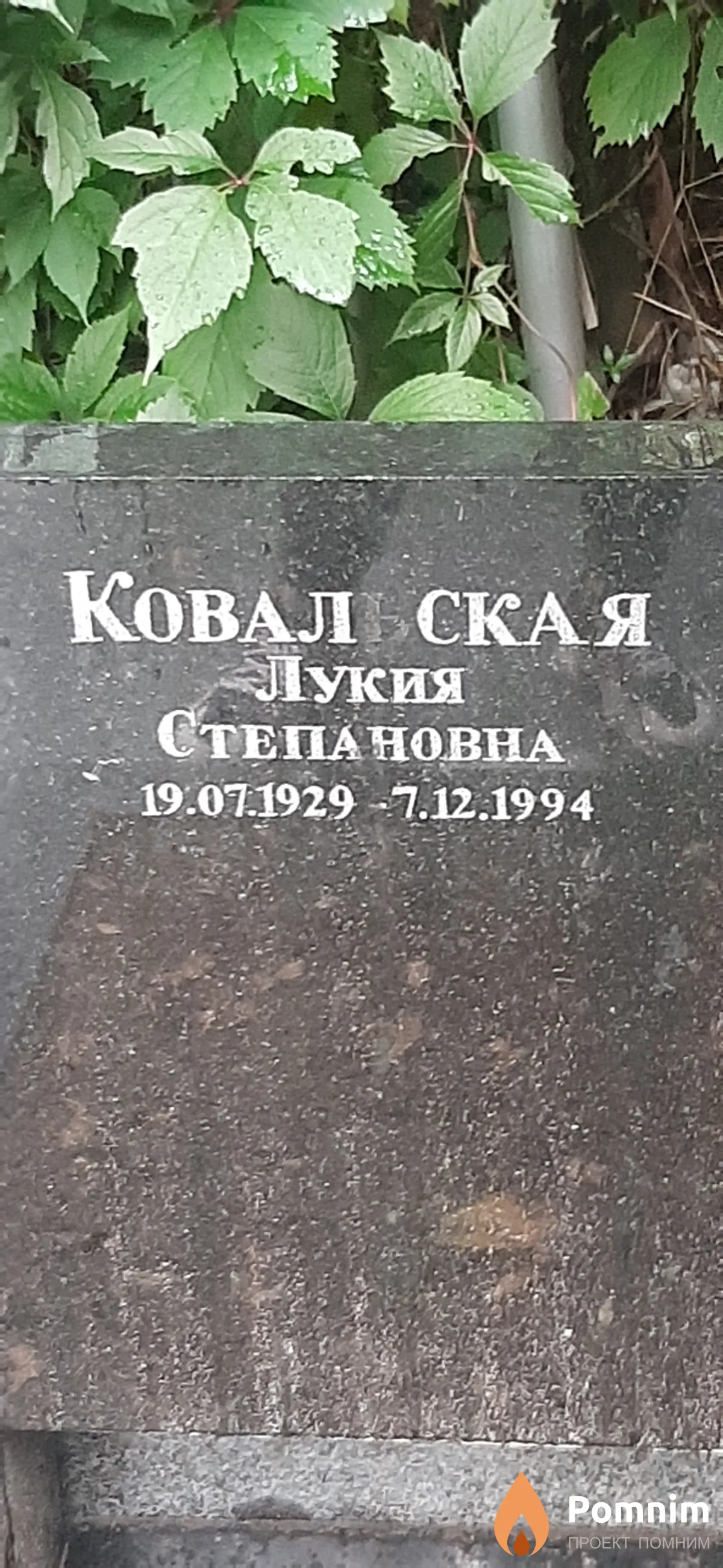 Ковальская Лукия Степановна