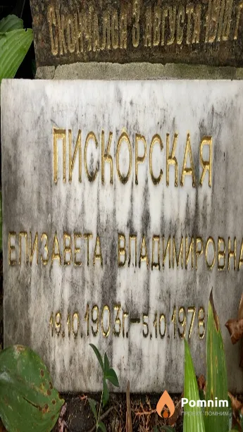 Пискорская Елизавета Владимировна