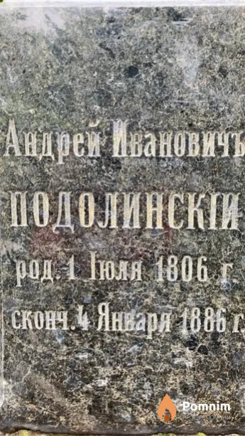 Подолинскій Андрей Ивановичъ