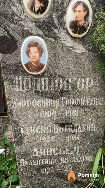 Подпигора Евросиния Трофимова