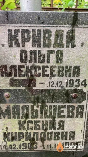 Кривда Ольга Алексеевна
