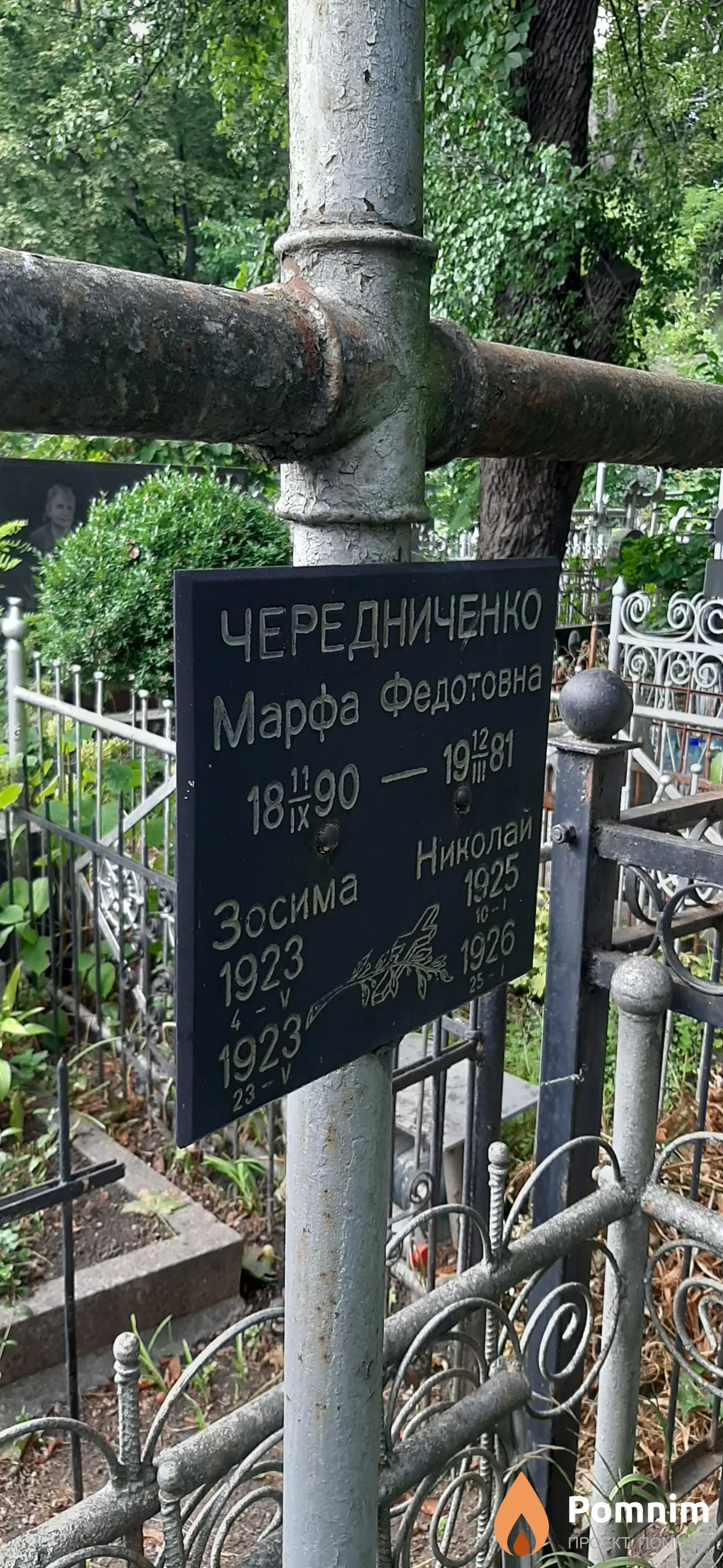 Чередниченко Марфа Федотовна