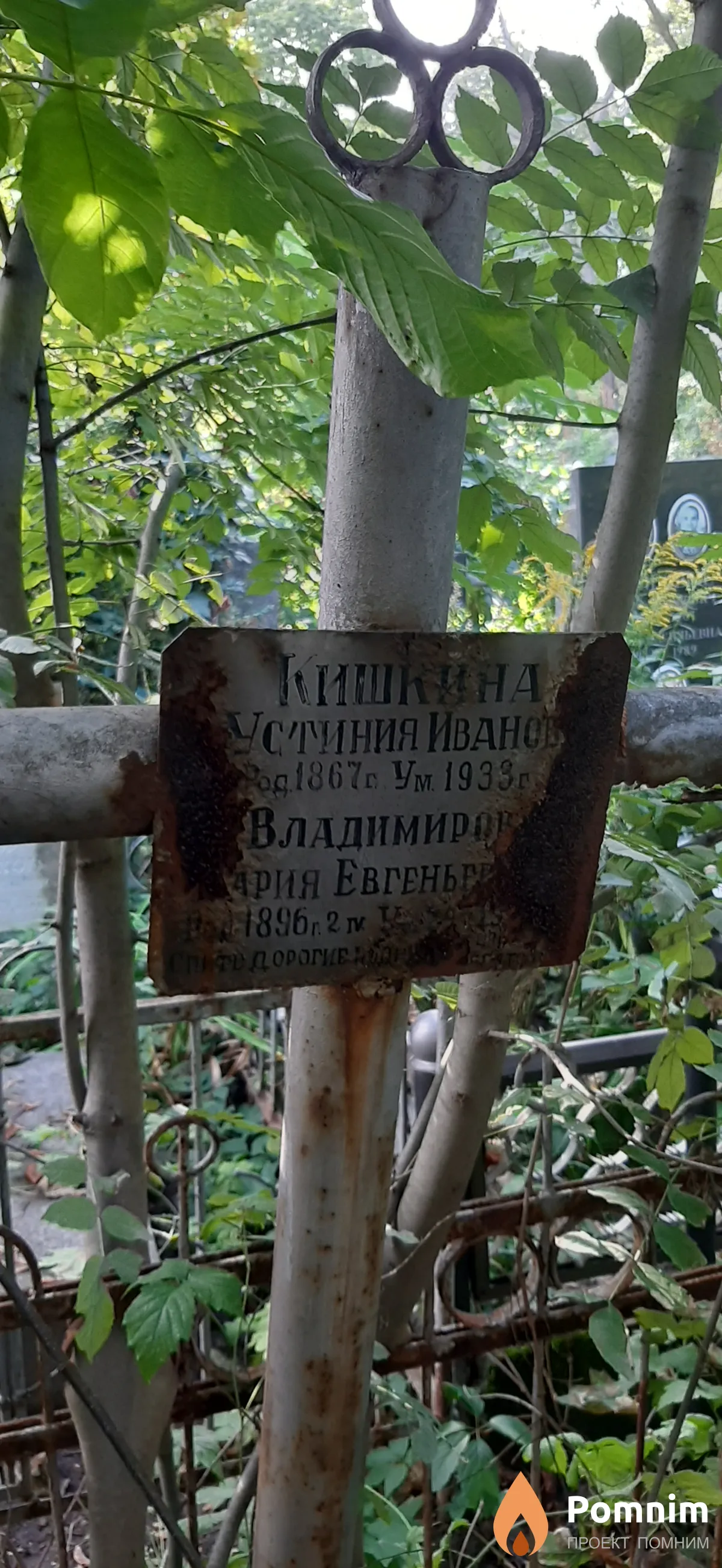 Кишкина Устиния Ивановна