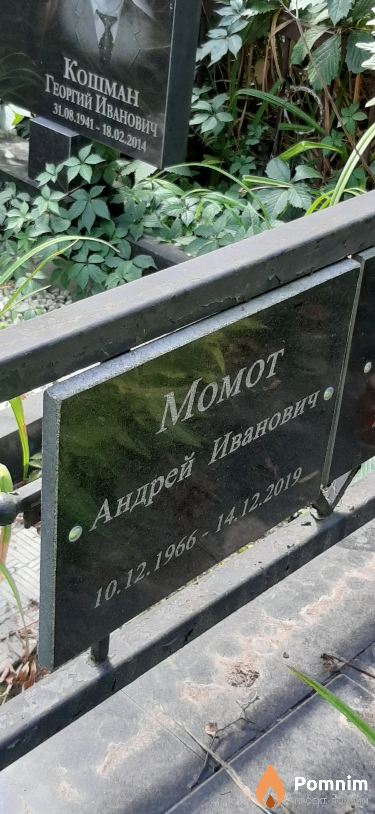Moмот Андрей Иванович