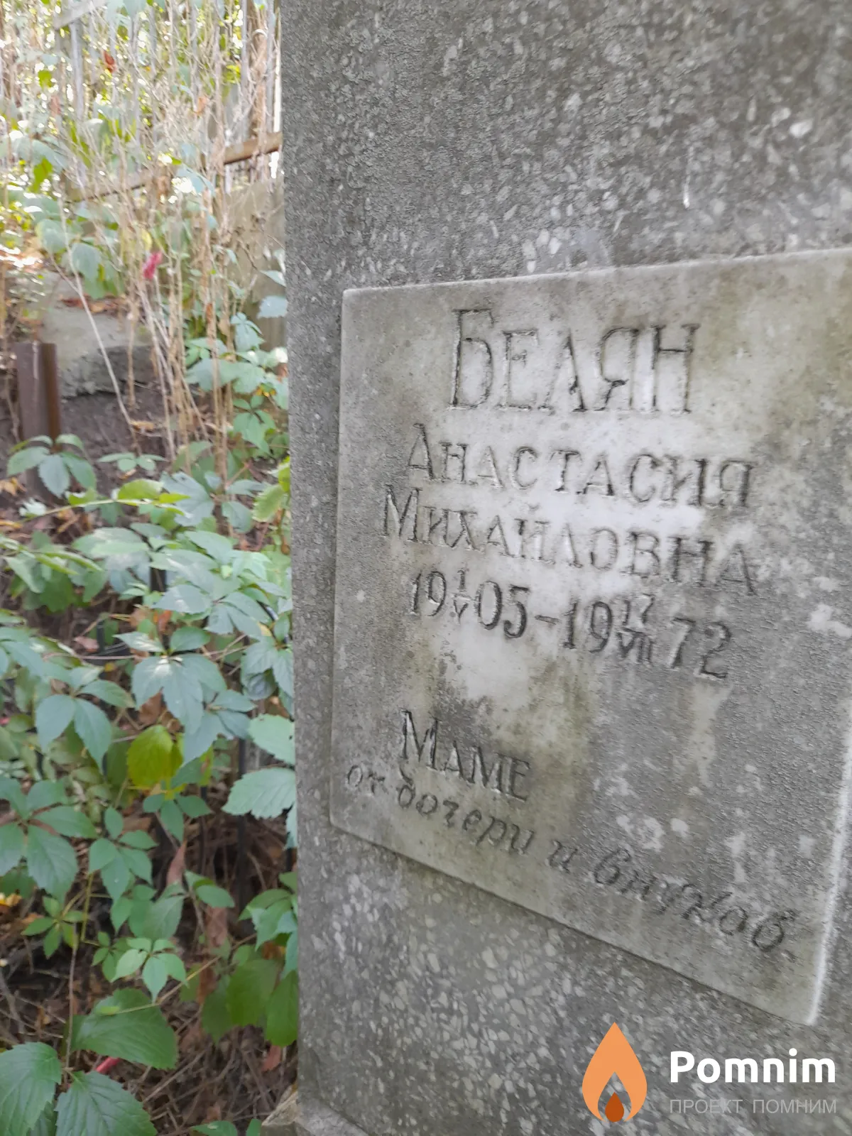 Белян Анастасия Михайловна