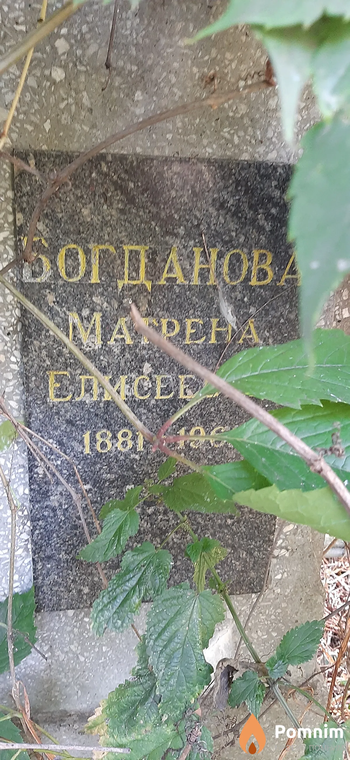Богданова Матрена Елисеевна