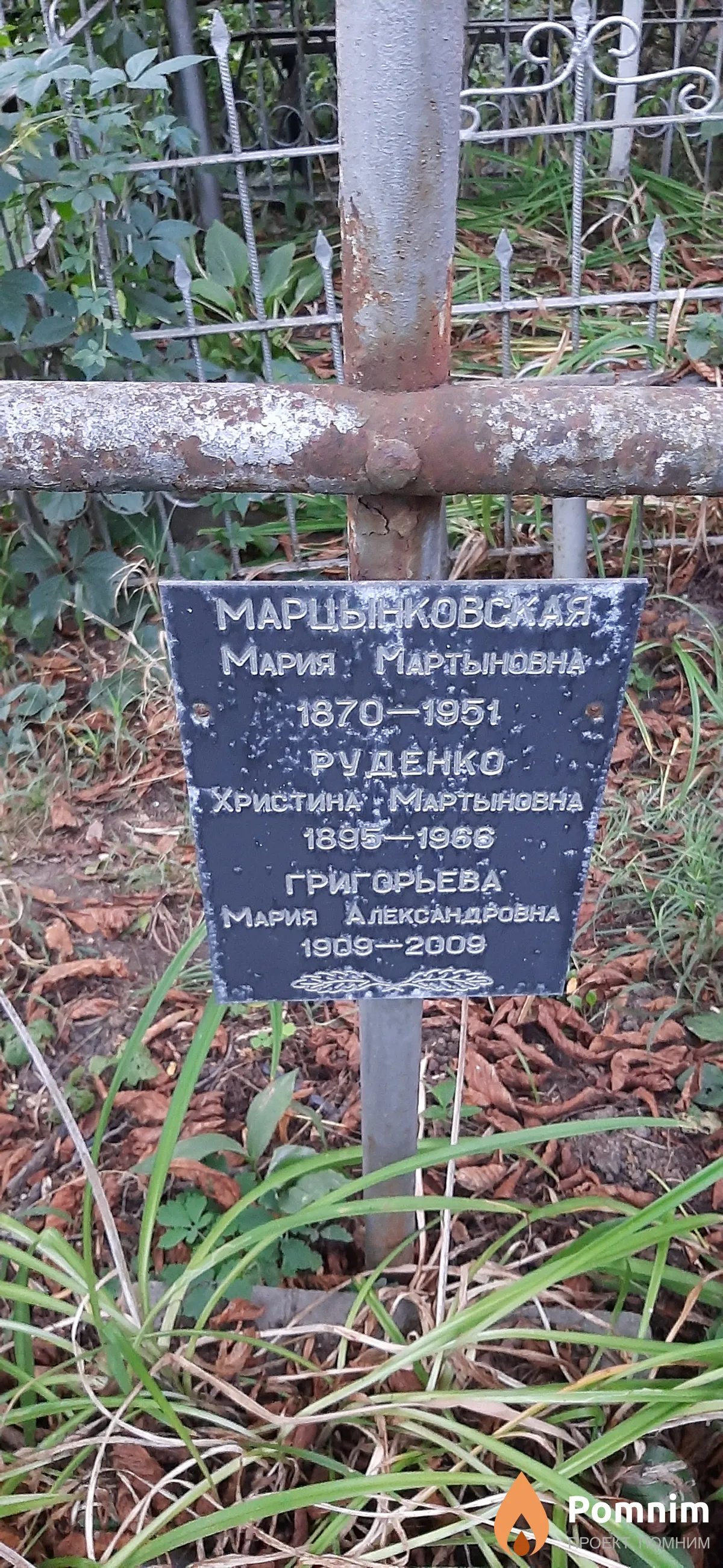 Марцынковская Мария Мартыновна