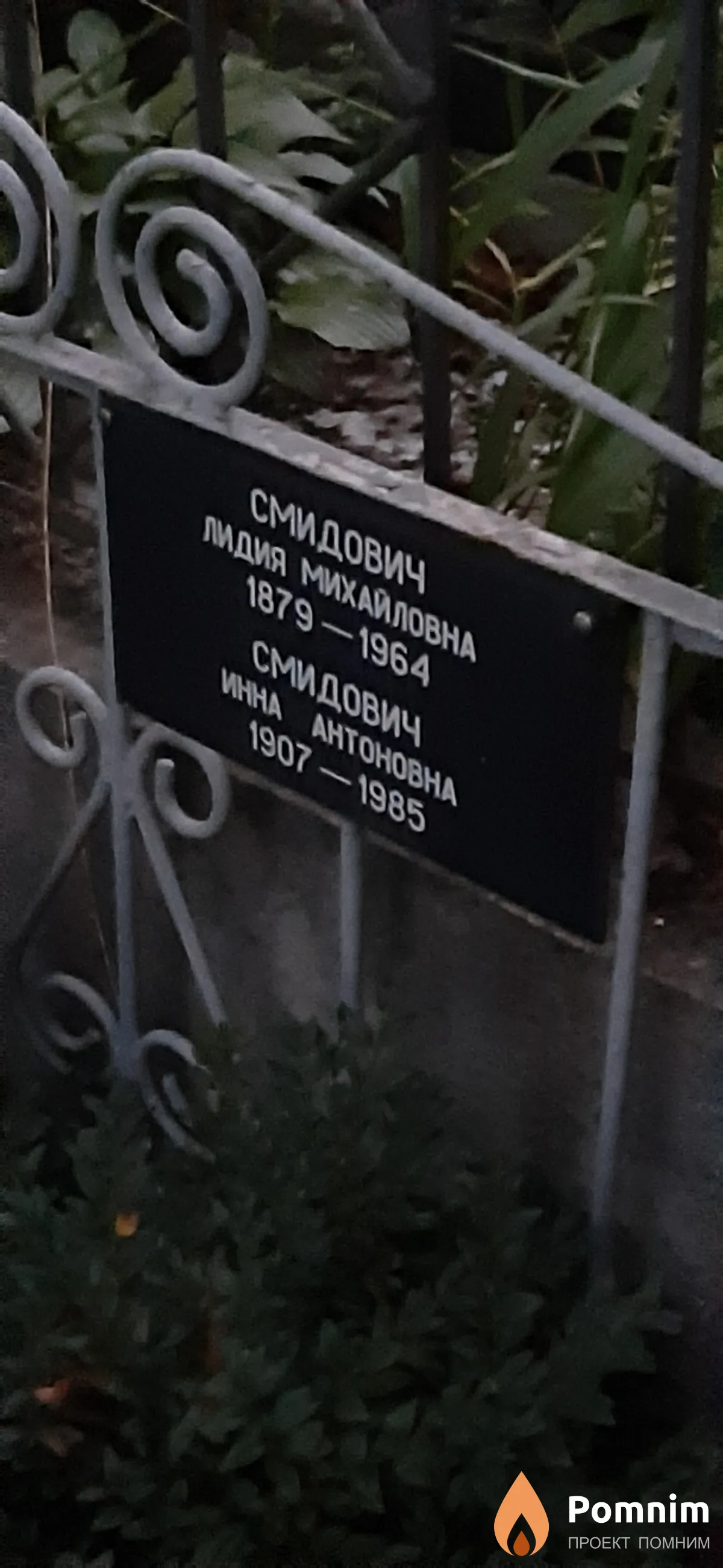 Смидович Инна Антоновна