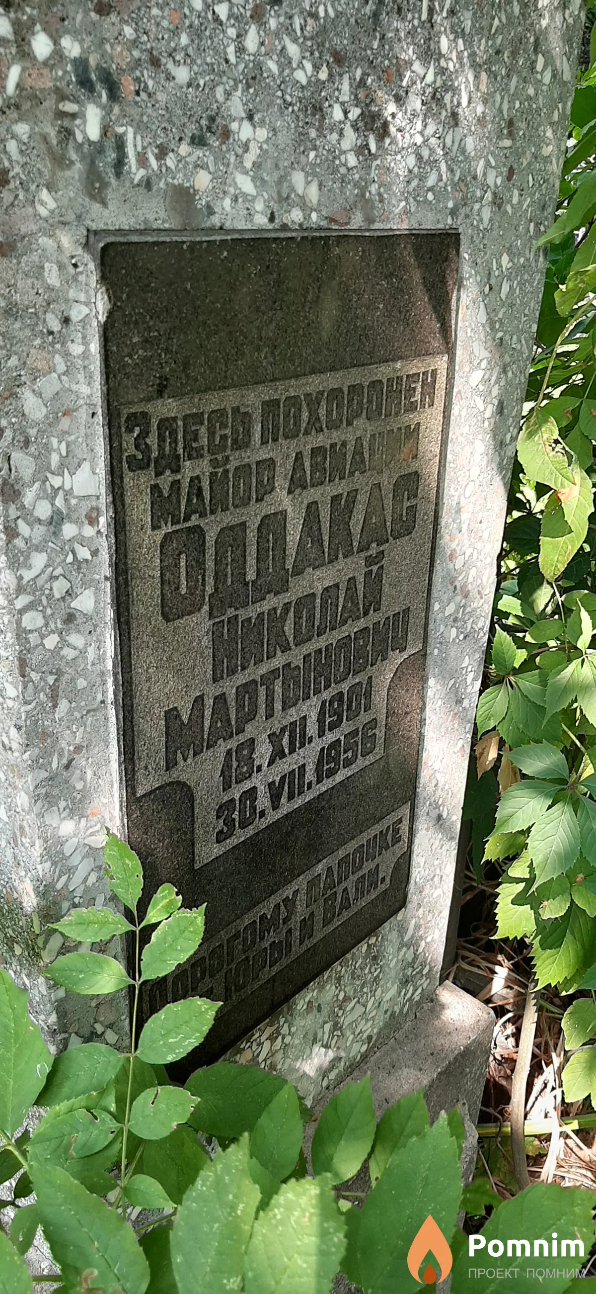 Оддакас Николай Мартынович