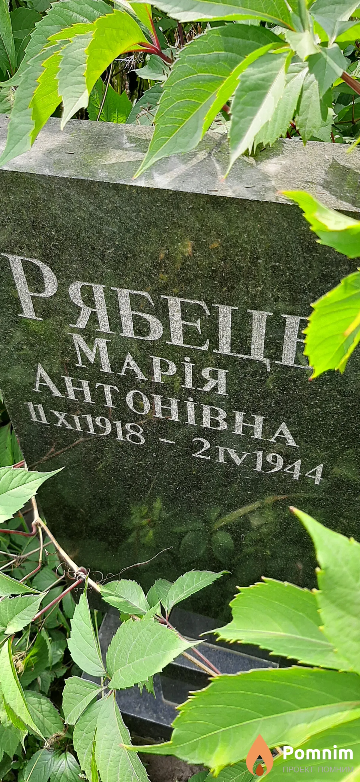 Рябець Мария Антоновна