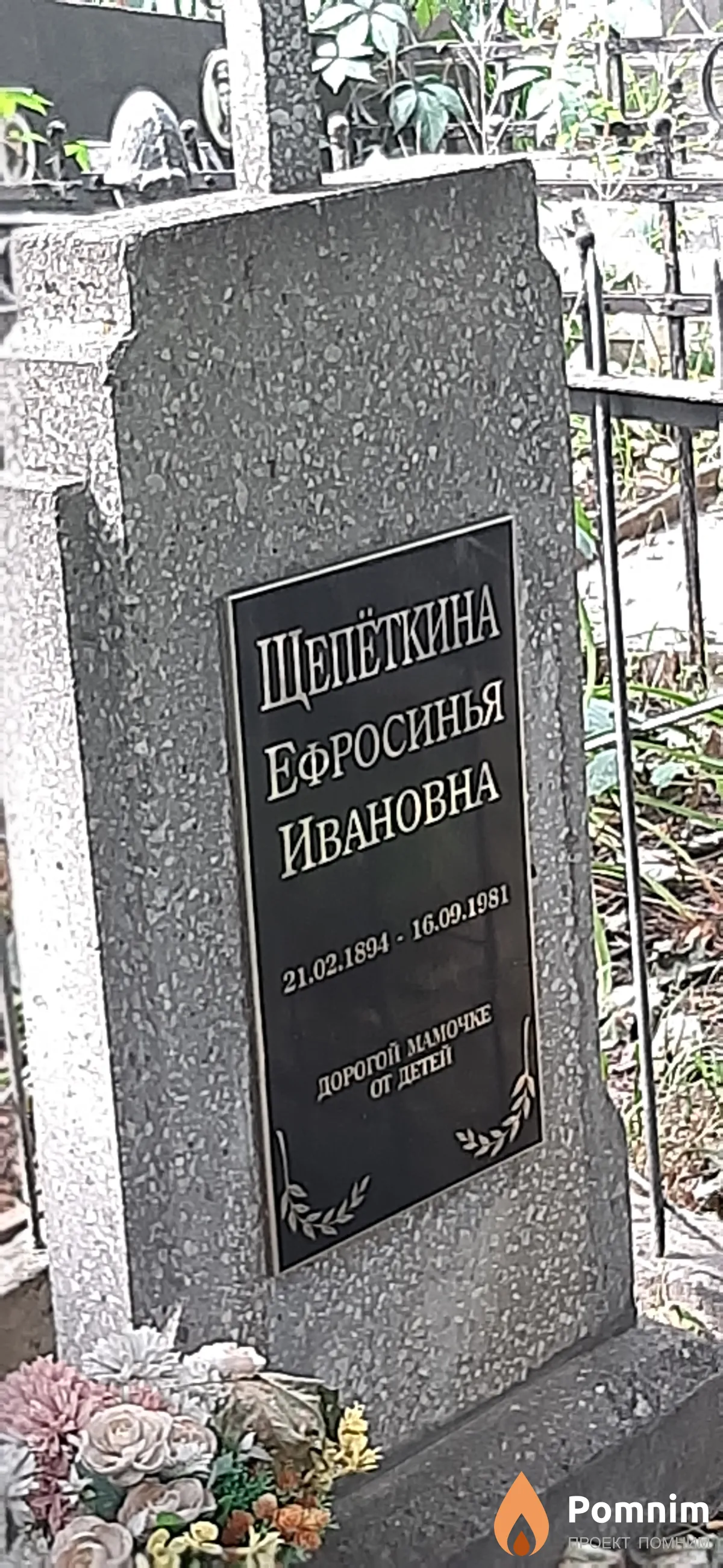 Щепёткина Ефросинья Ивановна