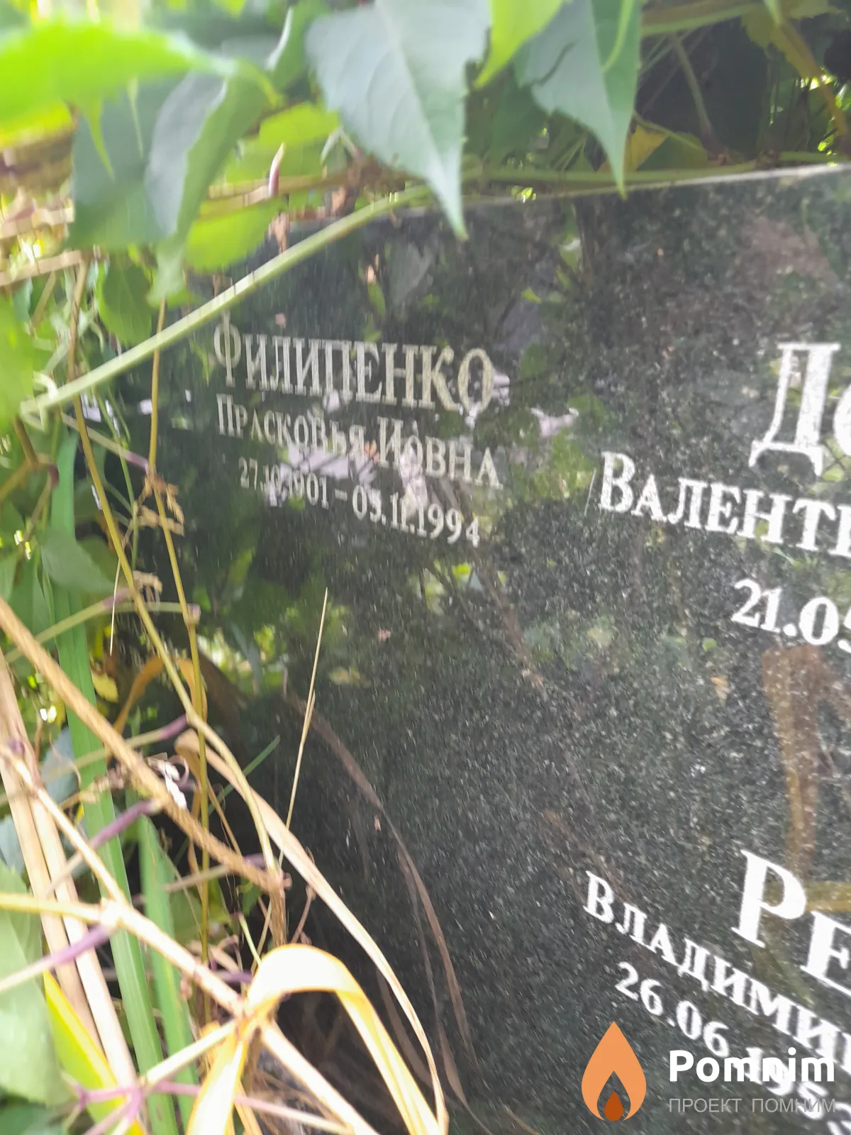 Филипенко Прасковья Иовна