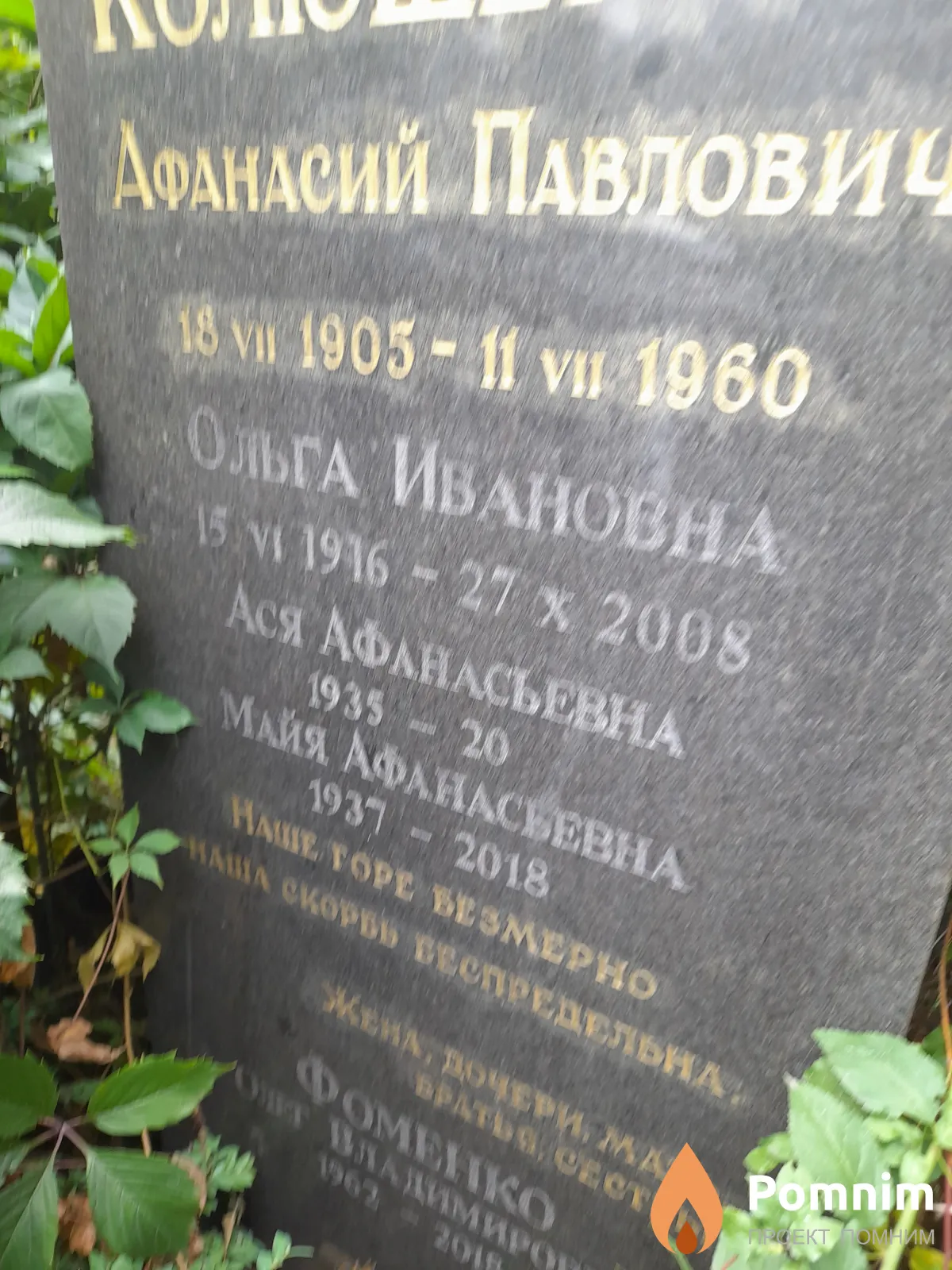 Колюшенкова Майя Афанасьевна
