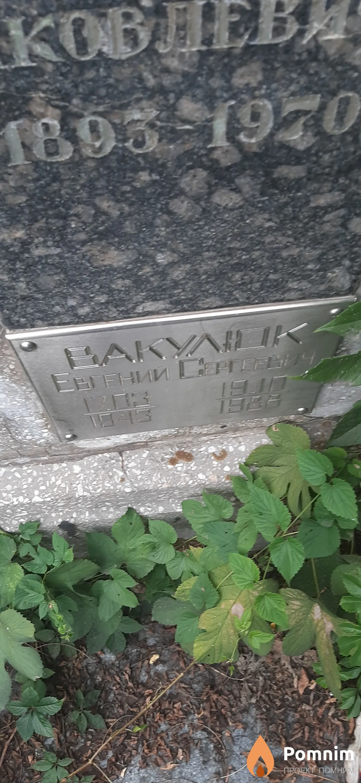 Вакулюк Евгений Сергеевич