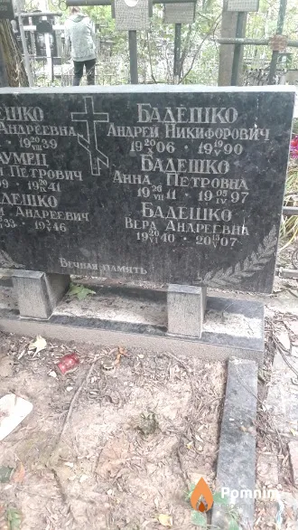 Бадешко Анна Петровна