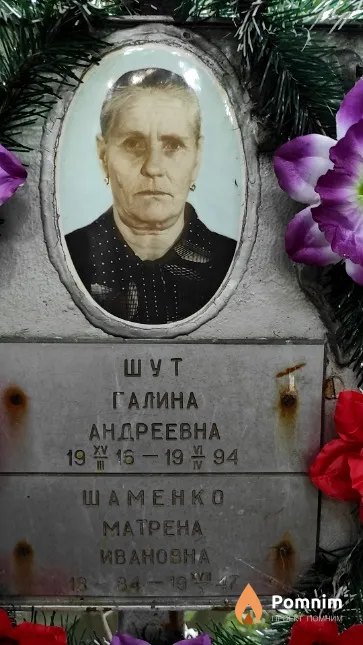 Шут Галина Андреевна