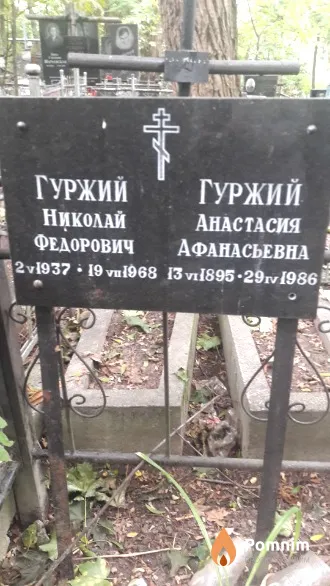 Гуржий Анастасия Афанасьевна