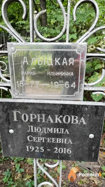 Алыцкая Мария Ильинична