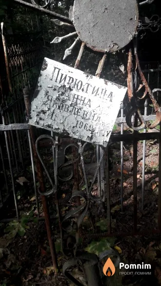Пирютина Анна Яковлевна