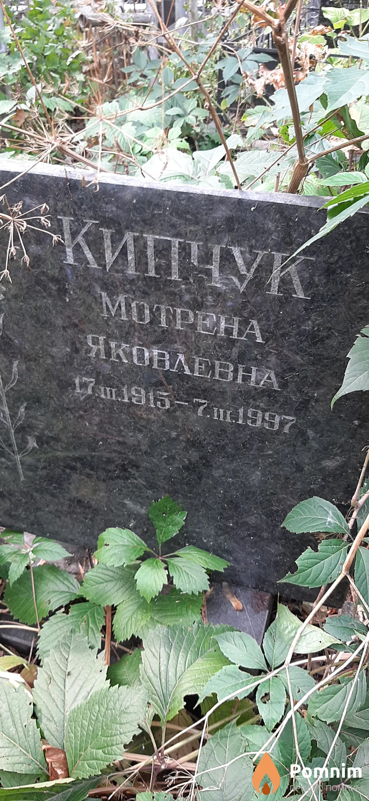 Кипчук Мотрена Яковлевна