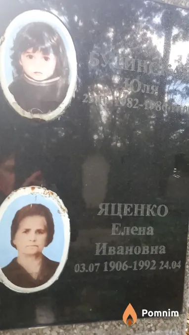 Яценко Елена Ивановна