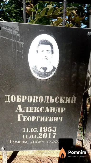 Добровольский Александр Георгиевич