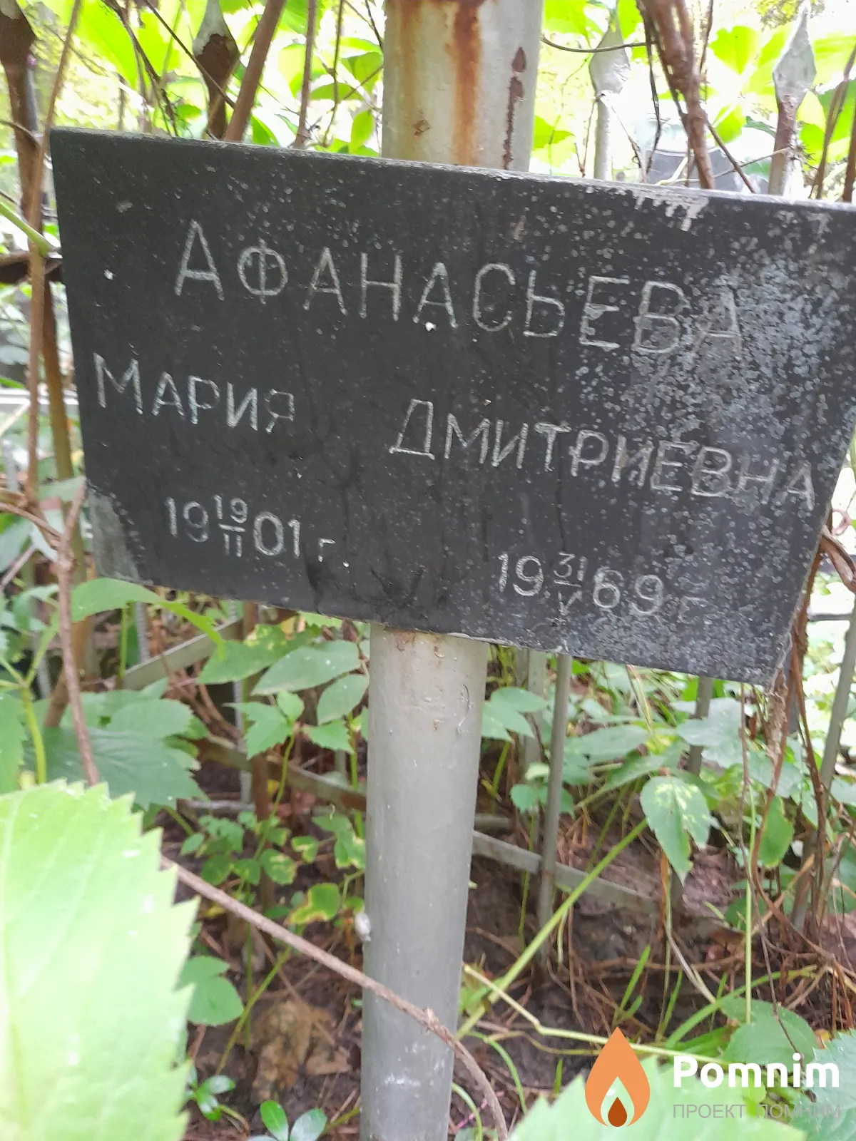 Афанасьева Мария Дмитриевна