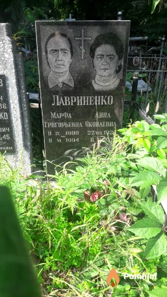 Лавриненко Анна Яковлевна