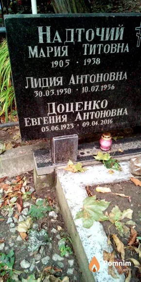 Доценко Евгения Антоновна
