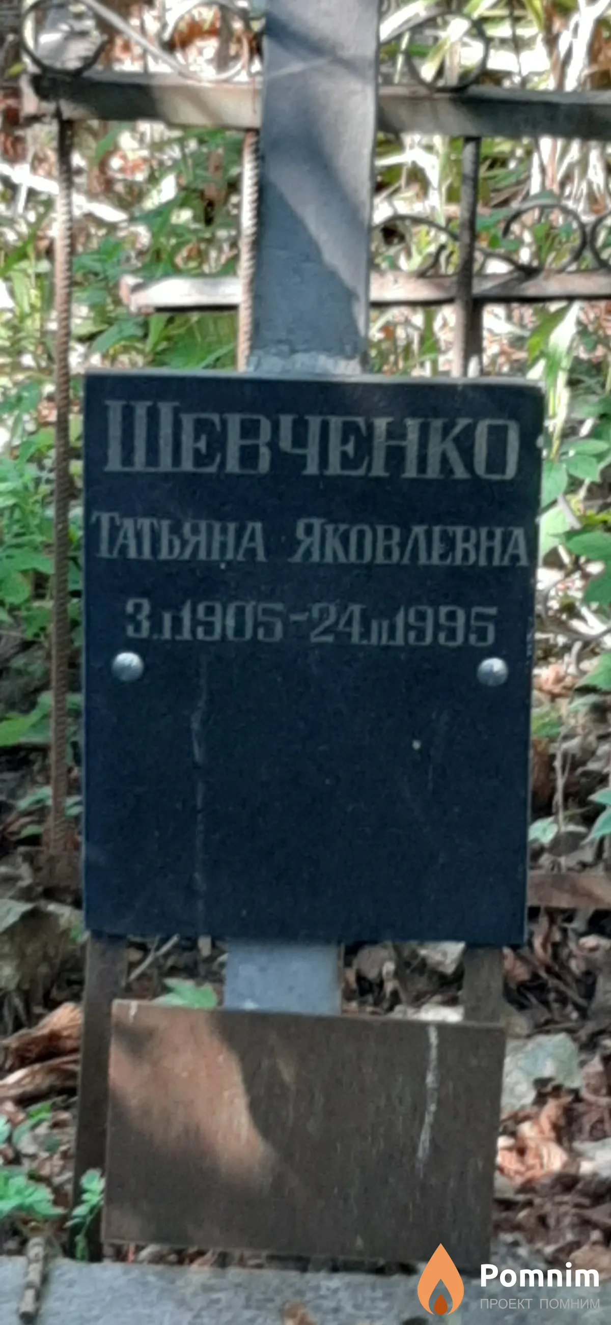 Шевченко Татьяна Яковлевна