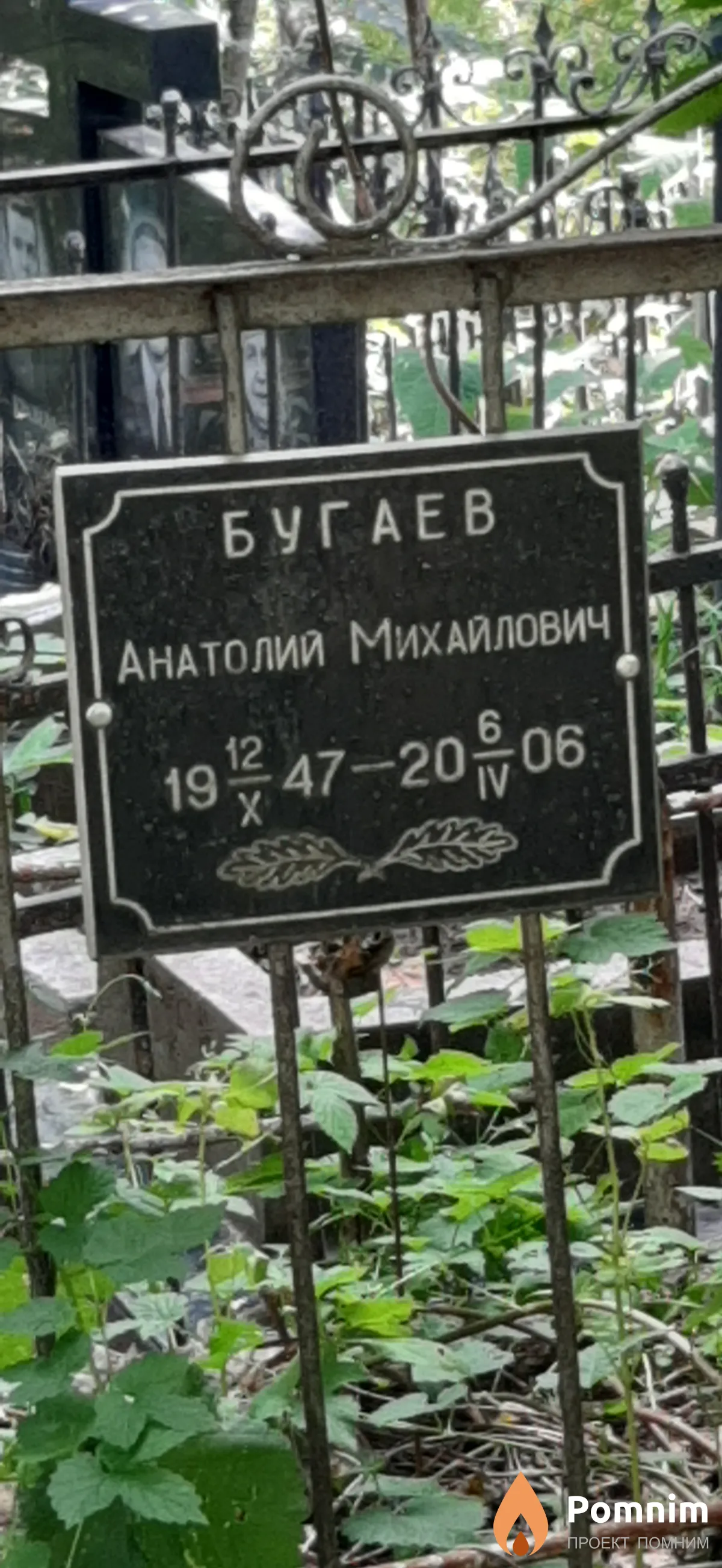 Бугаев Анатолий Михайлович