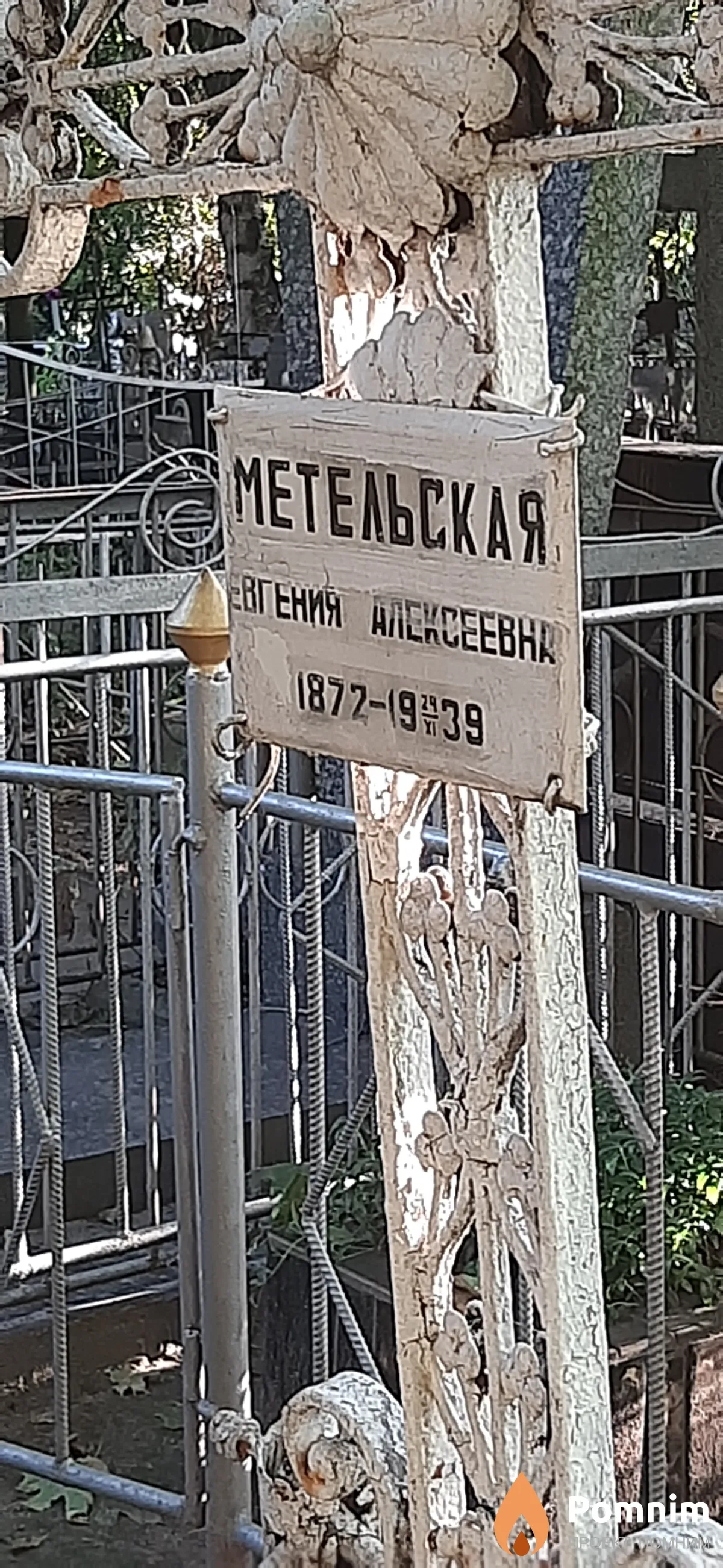 Метельская Евгения Алексеевна