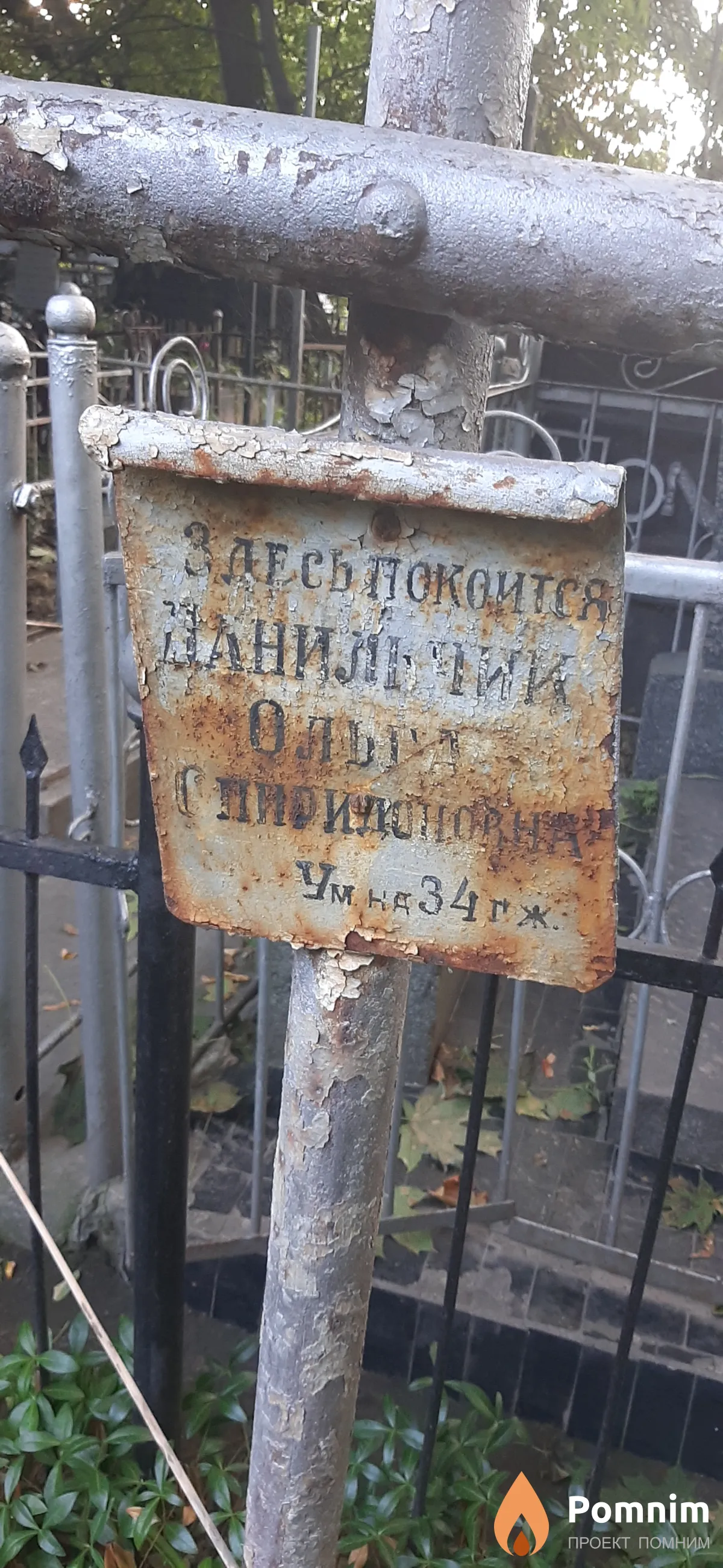 Данильник Ольга Спиридоновна